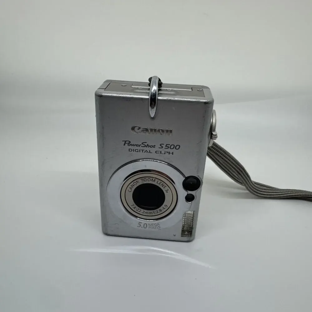 Canon Power Shot Digital ELPH S500 / 5.0MP Digital Camera Tested Works